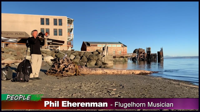 Phil Eherenman, a flugelhorn musician.
