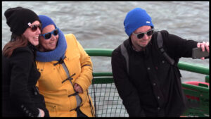 Selfies on the Washington State Ferry