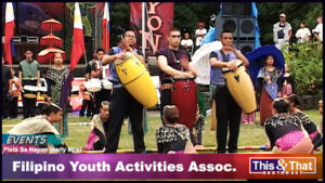 The Filipino Youth Activities Association at Pista Sa Nayon - Early 1990's