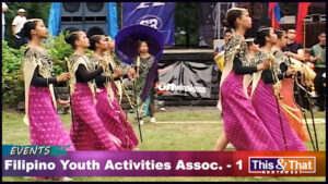 The Filipino Youth Activities Association at Pista Sa Nayon - Early 1990's