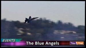 The Blue Angels air show at the 1998 Seafair event.