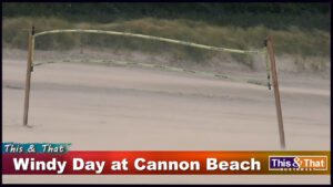 Windy Day at Cannon Beach
